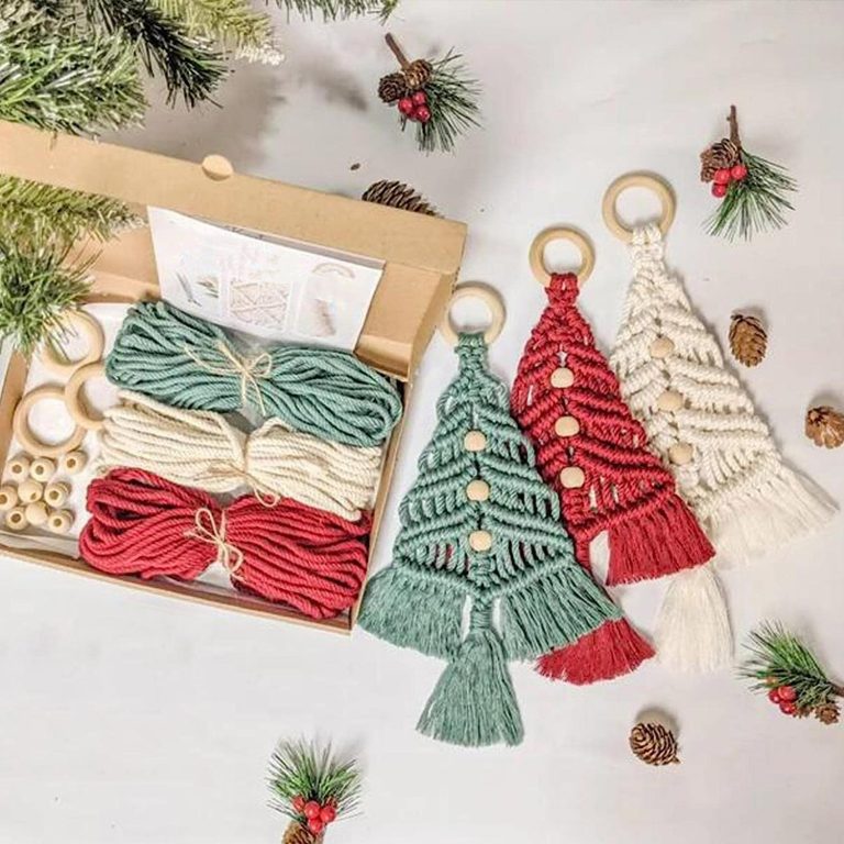 Macrame Christmas Tree Kit
