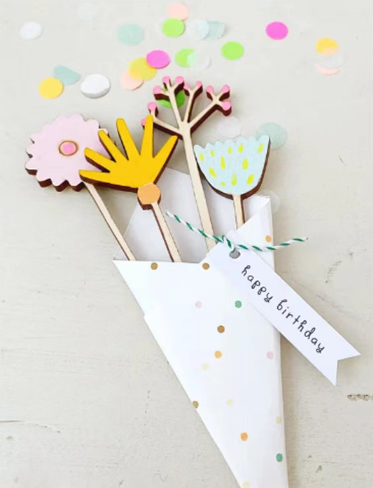 DIY Wooden Flower Kit