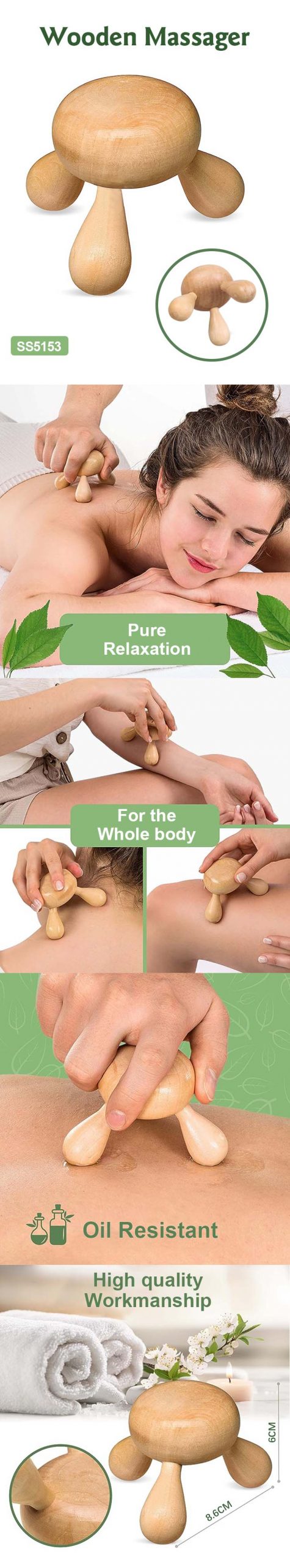 Wooden Massager—Ecofriendly