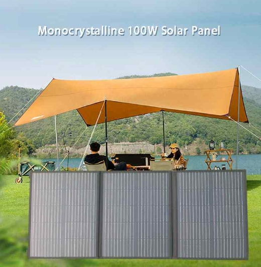 100W Portable Solar Panel