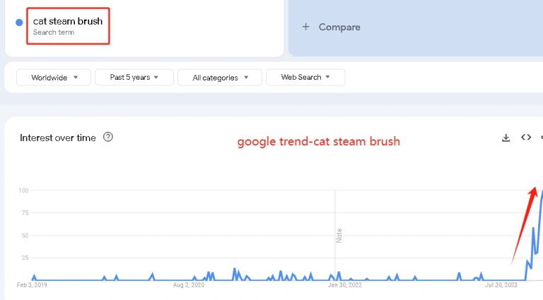 Cat Steam Brush