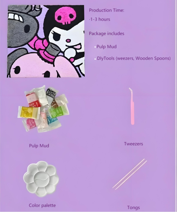 DIY Pulp Painting Kit