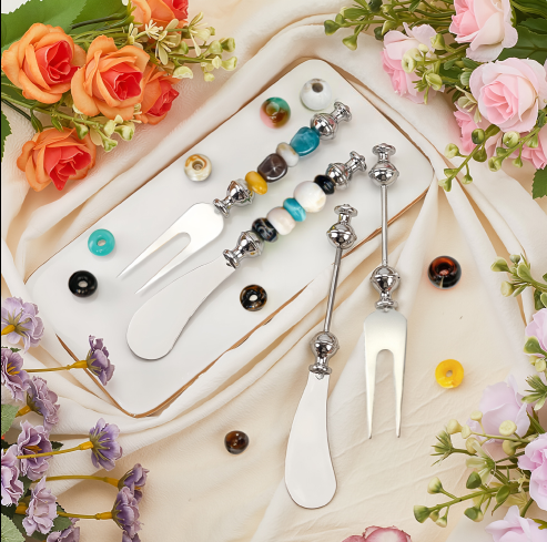 DIY Beaded Tableware
