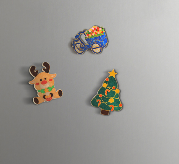  DIY Enamel Refrigerator Magnet  
