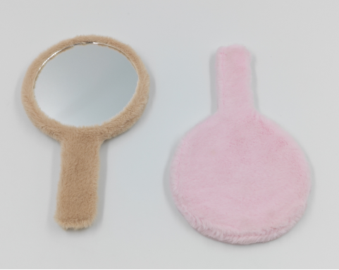 Fluffy Makeup Mirror