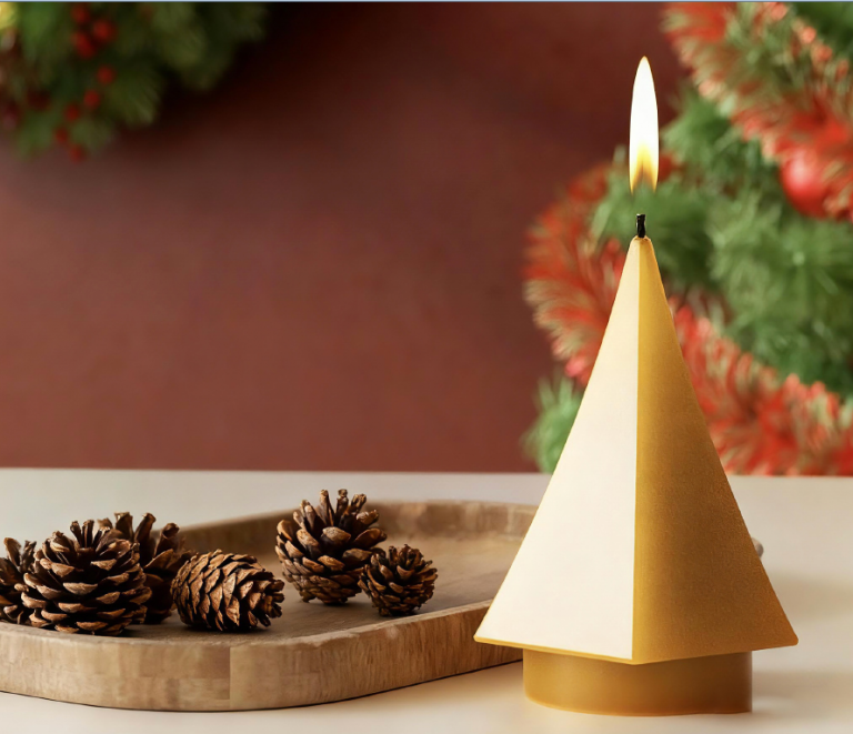  Christmas Faceted Candle Silicone Mould DIY Kit