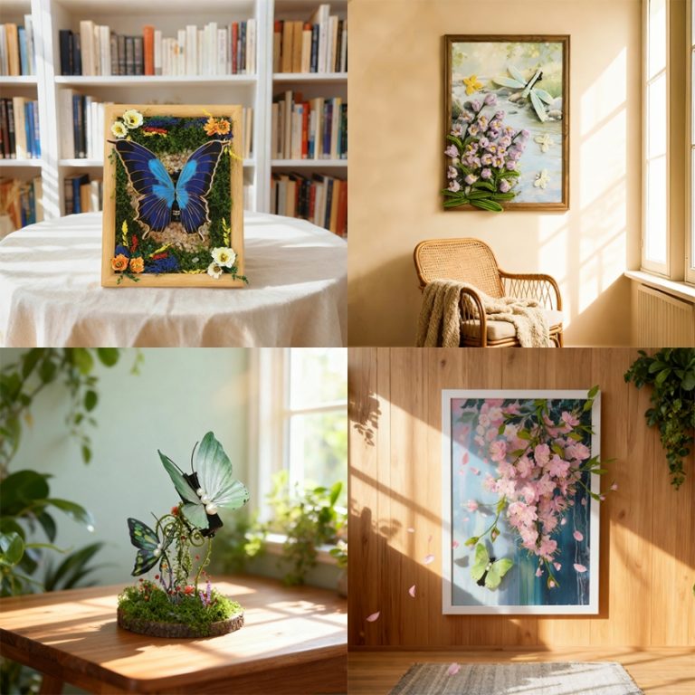 DIY Automatic Flowers / Butterflies Decoration Kit