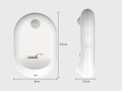 Rechargeable Motion Sensor Toilet Night Light