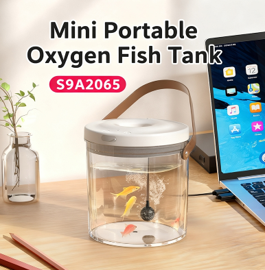 Mini Portable Oxygen Fish Tank