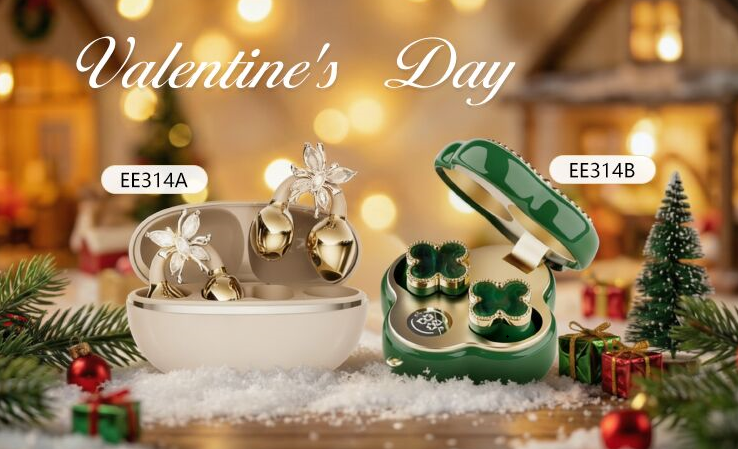 Bluetooth Earbuds with Elegant Ear Charms