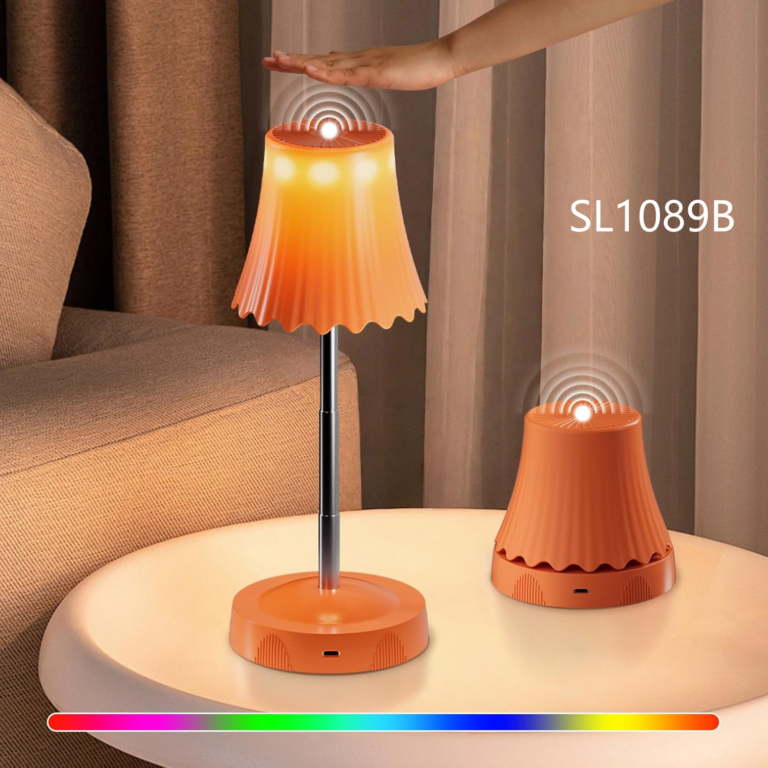 Gesture Control Height Adjustable Rechargeable Table Lamp