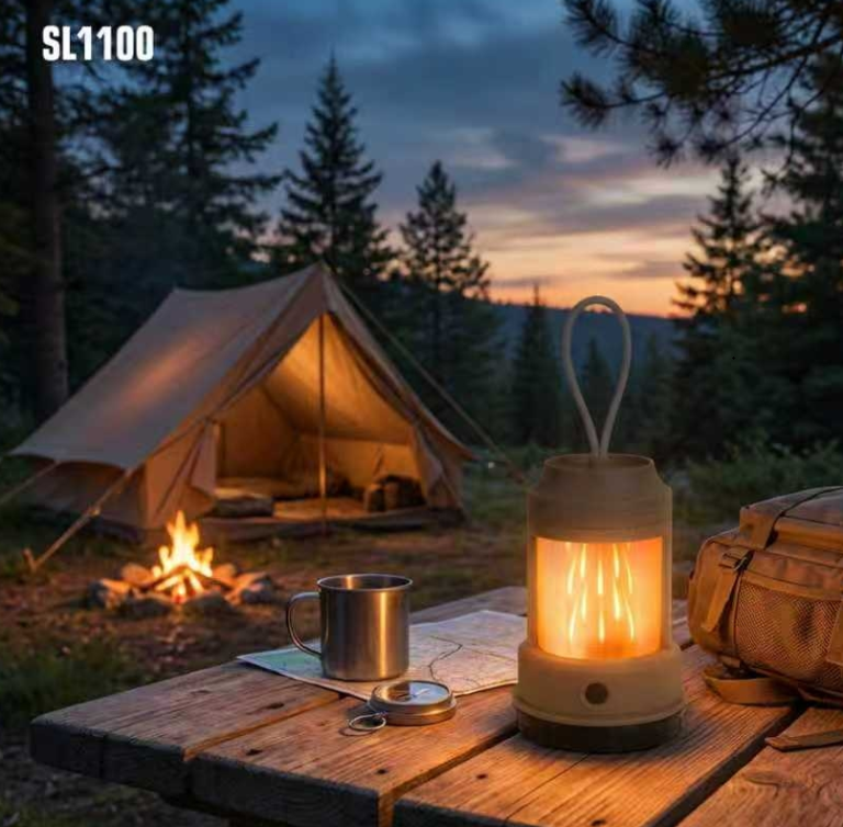 Various camping lights