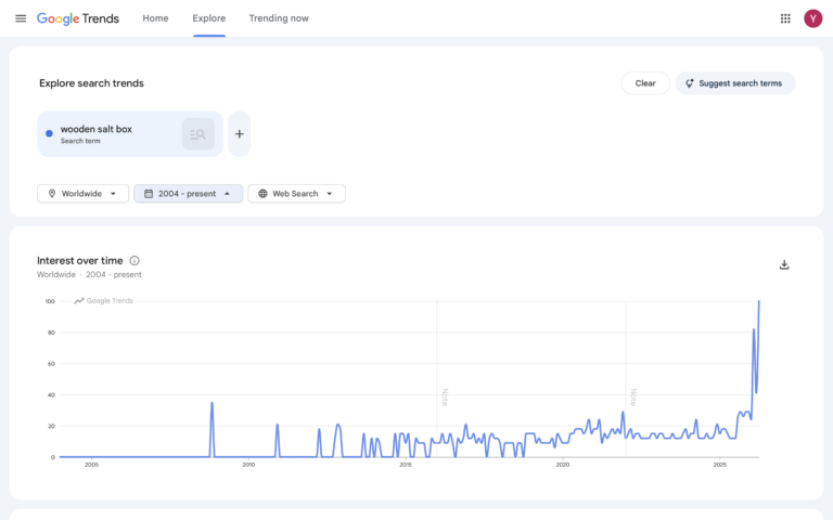 3-tier bamboo salt and pepper box BA0286