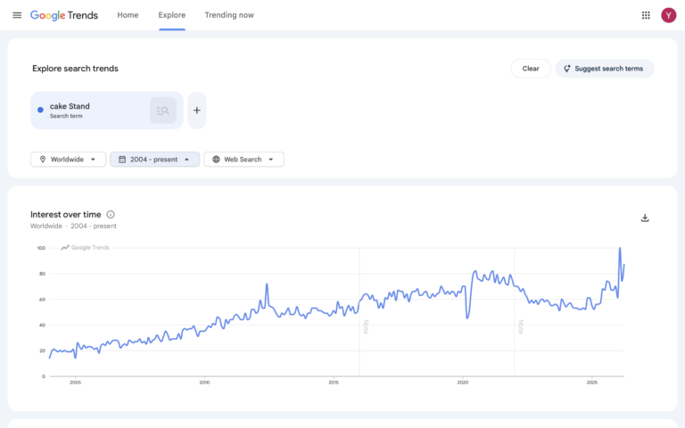FSC-Certified Bamboo 3-Tier Bamboo Cake Stand BA0390