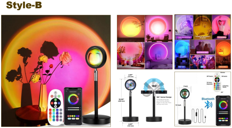 Sunset Lamps