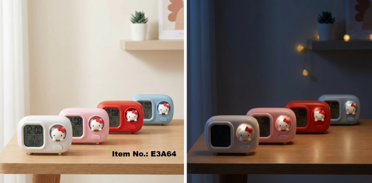 Figure Digital Alarm Clock