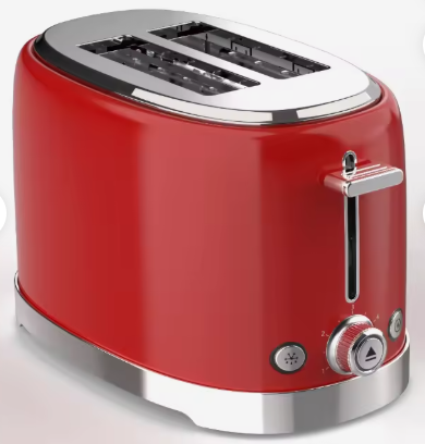 Retro 2-Slice Toaster With Temperature Control