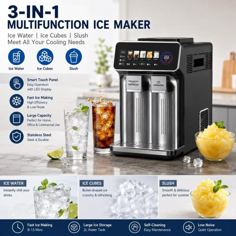 3 in 1 ice maker