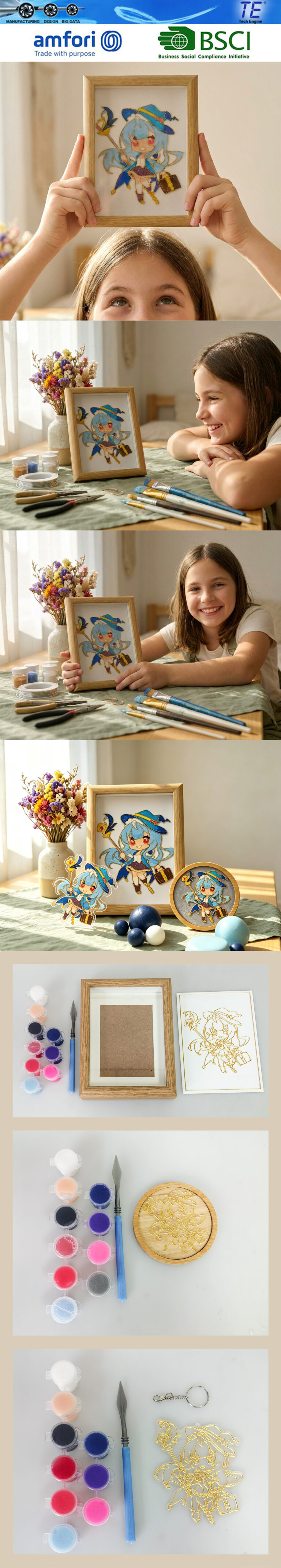 DIY Enamel IP Photo frame