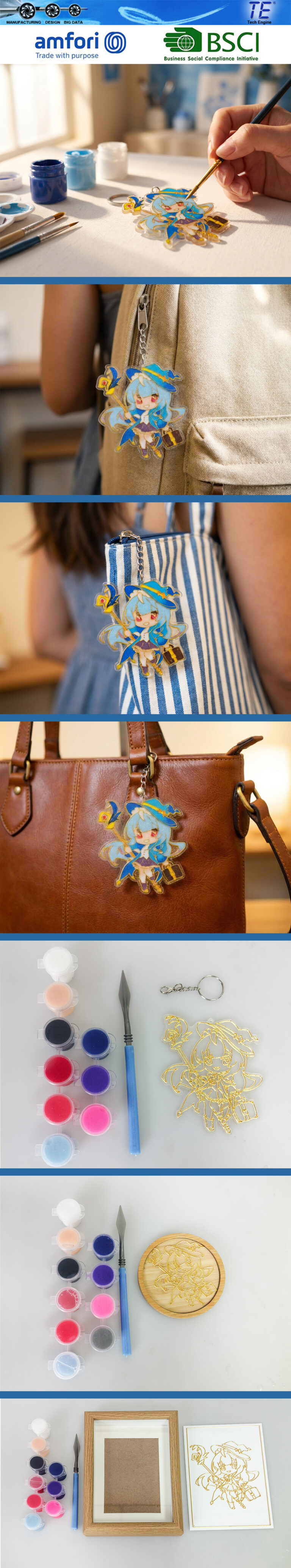 DIY Enamel IP Bag Charm
