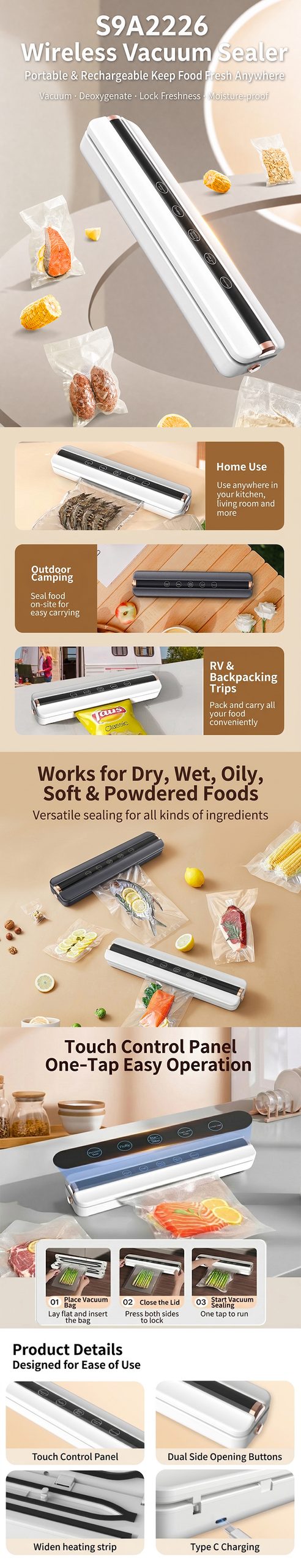 Wireless Vacuum Sealer