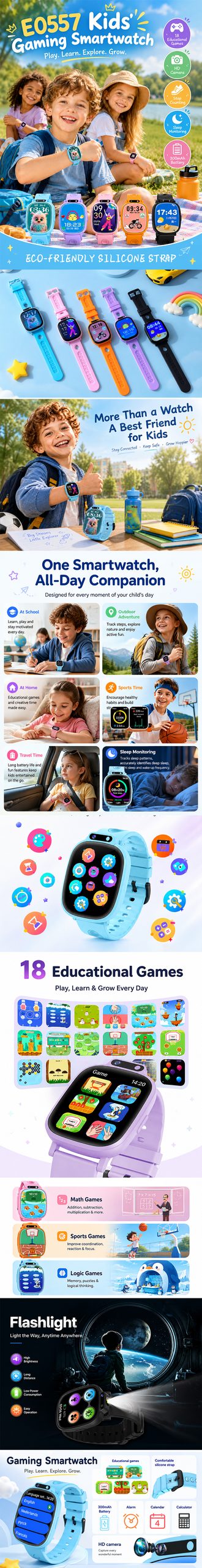 Kids’ Gaming Smartwatch