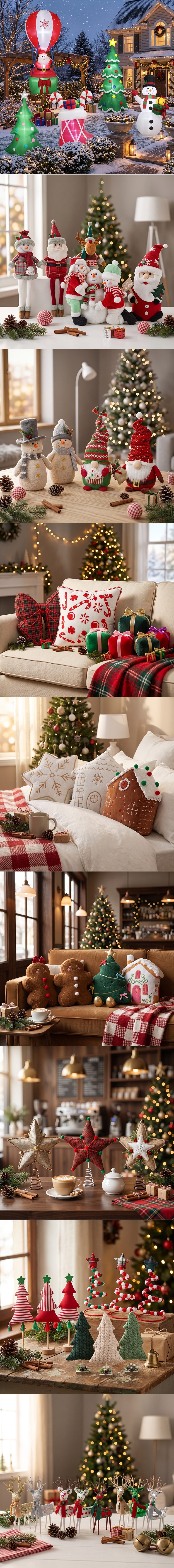TE 2027 Christmas Home Decoration Collection