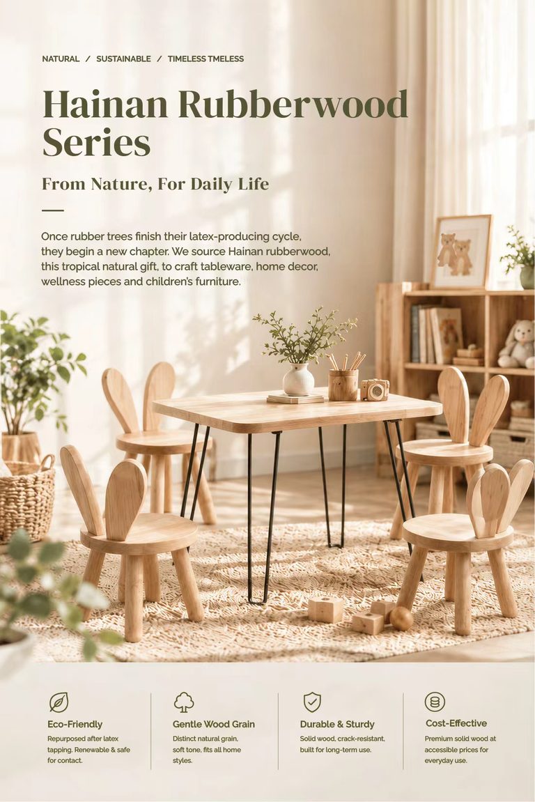 2027 New: EUDR Rubberwood, Boost Your Eco Line Value