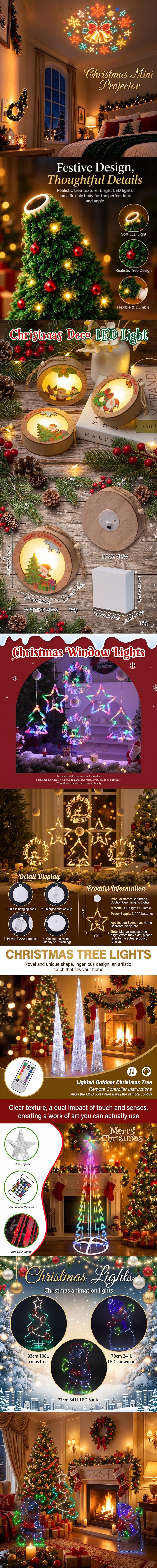 Preview: TE 2027 Christmas Decoration Light Collection